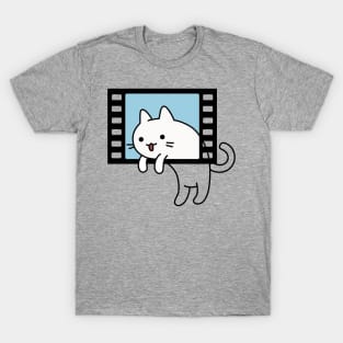 Cat Photo look outside T-Shirt